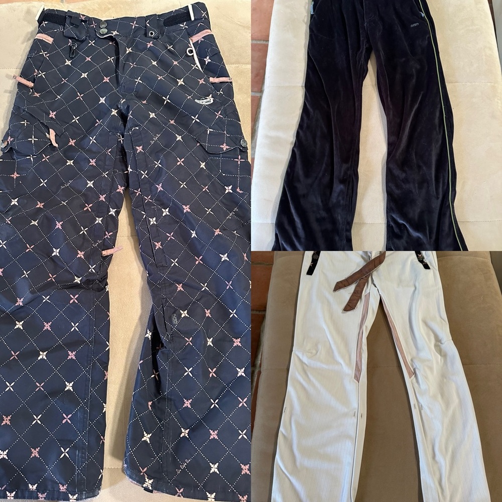 686 Snow board Ski Pants w/ 2 liners smarty technology